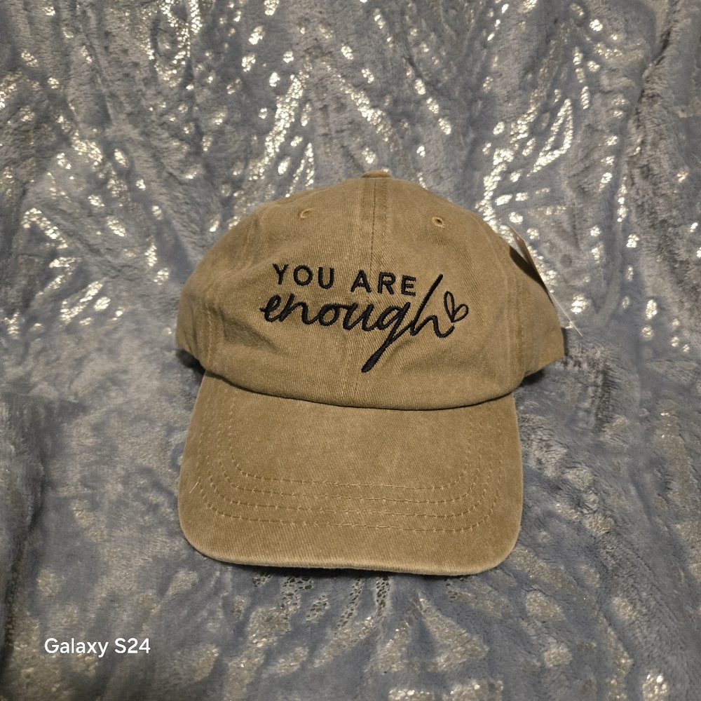 🎄 You Are Enough ladies cap